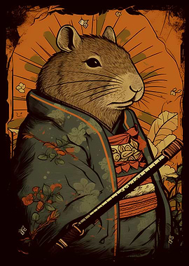 Capybara Samurai