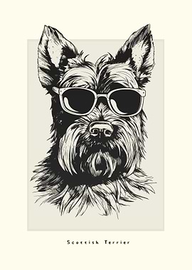 Scottish Terrier Sketch