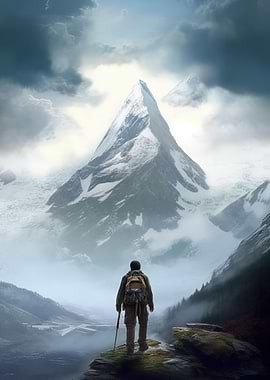 Hike Gazes Snow Mountain