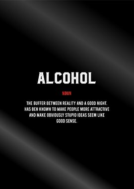 alcohol definition text