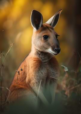 Charming wallaby