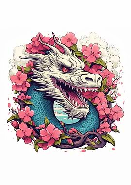 Japanese dragon cherry