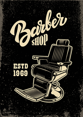 Barber shop poster