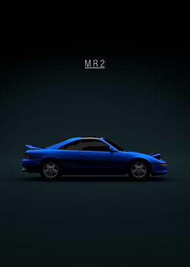 1995 Toyota MR2 GT Blue