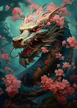 Japanese dragon cherry