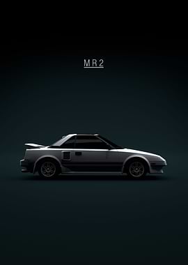 Toyota MR2 Mk1 1984 White