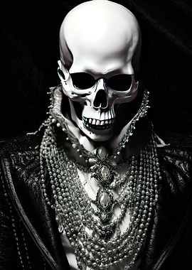 Fashion Rock Star Skull
