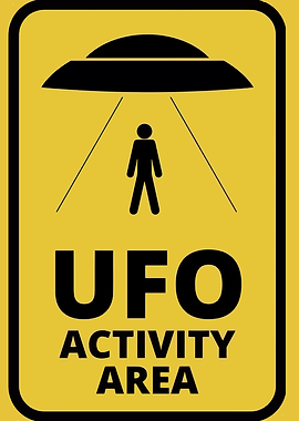 warning ufo activity area