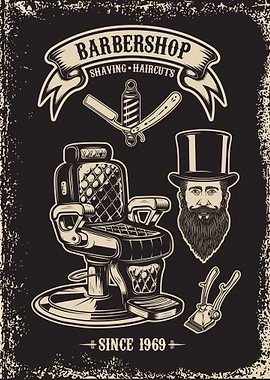 Barber shop poster