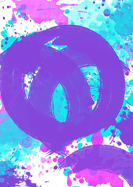 splash watercolor art