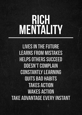 mentality rich