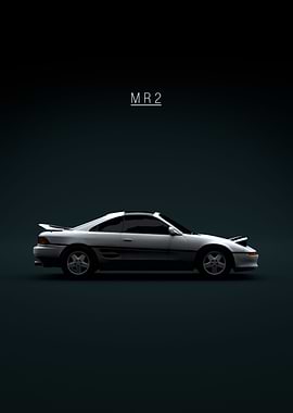 1995 Toyota MR2 GT Grey