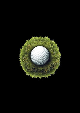 Golf Ball Green Grass