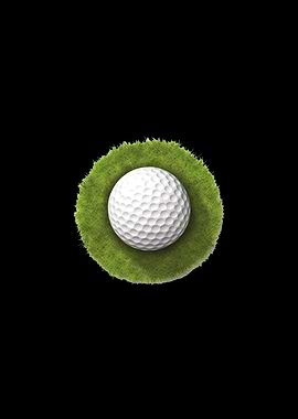 Golf Ball Green Grass