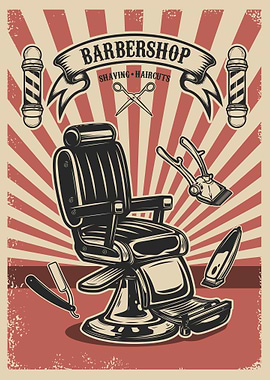 Barber shop poster