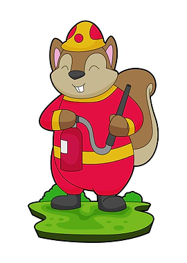 Squirrel Firefighter