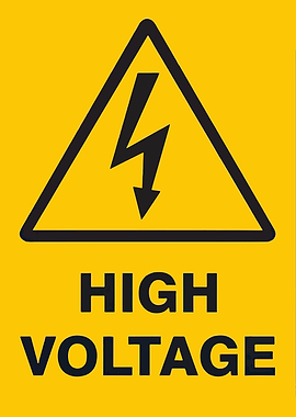warning high voltage