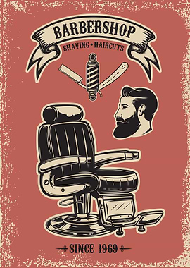 Barber shop poster
