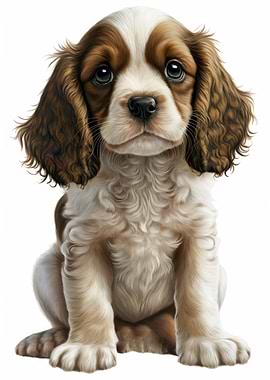 Cocker Spaniel Dog 03