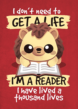 Reader hedgehog