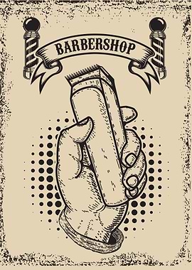 barber shop poster