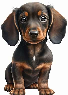Dachshund Dog 01