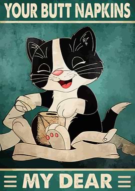 Your Butt Napkins My Dear