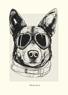 Shepsky Illustration