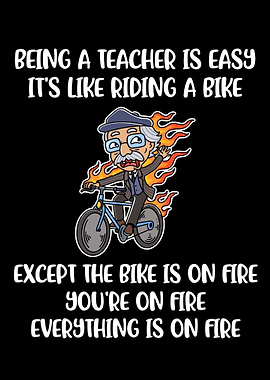 Being A Teacher Is Easy