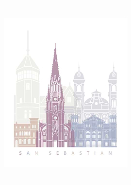 San Sebastian skyline