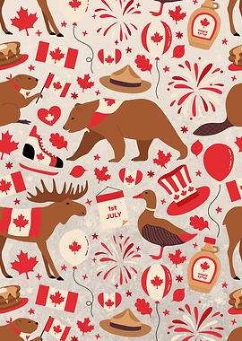 Canadian Day Pattern