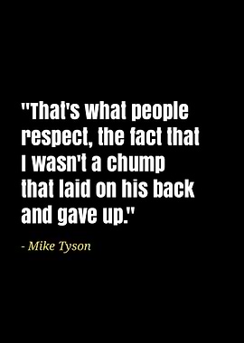 Mike Tyson quotes