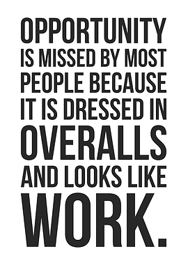 Opportunity In Disguise