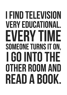 TV Is Educational Funny