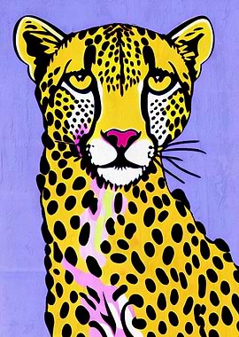 Bella Cheetah Poster