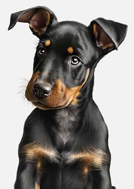 Doberman Pinscher Dog 02