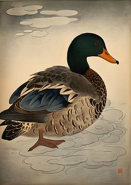 Duck Ukiyo e