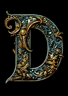 Letter D