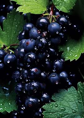 Blackcurrant Fruit