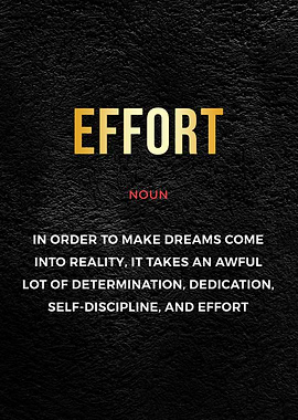 Effort definition