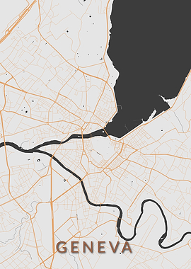 Geneva City Map