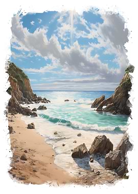 Beach Ocean Landscape
