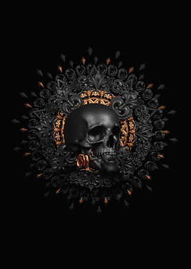 Skull Rose