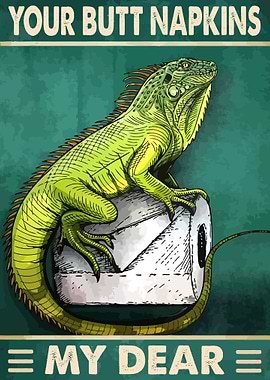 Your Butt Napkins My Dear