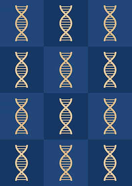 DNA Science Icons Pop Art