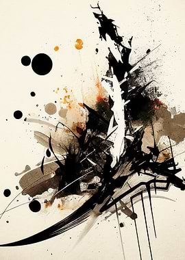 Sumi e texture ambient