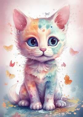 Pastel Cat