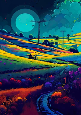 Abstract Rainbow Field