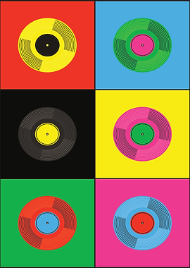 Vintage cassette poster