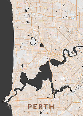 Perth City Map